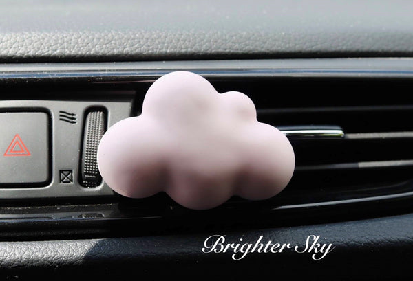 Brighter Sky Car Air Freshener with fragrance oil refil, French Vanilla  Scented, Cloud Shaped Car Aromatherapy Diffuser, Air Conditioning  Decoration